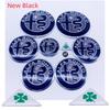 EHJPY1 11 pcs for Alfa Romeo 90mm 74mm 60mm 56mm 50mm Car emblem Wheel stickers  front Hood badge rear Trunk Steering sticker Styling