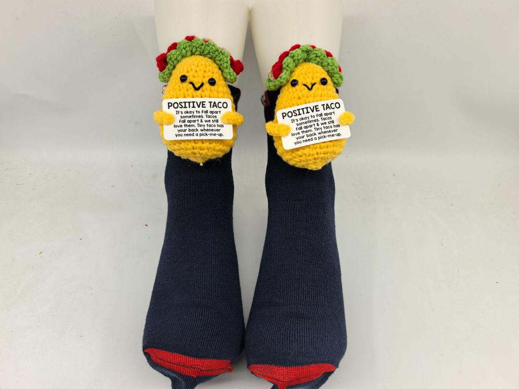 Уютные рождественские вязаные носки с животными - Теплые и милые для осени и зимы