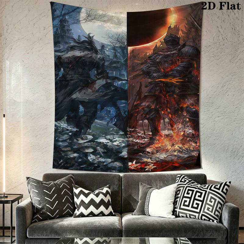 Game Wall Hanging Printed Fabric Blanket Decorative Tapestries for Bedroom Living Room Home Decor