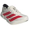 Adidas Adizero Adios Pro 4 Abrasion Resistant Rebound Low Top Running Shoes Women's White Red Sneakers JR6350