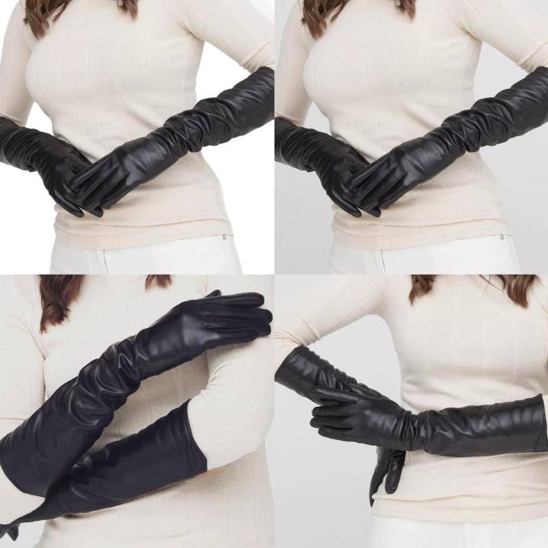 Эластичные оперные перчатки, длинные, закрывающие руки, для сценических выступлений, аксессуары в винтажном стиле