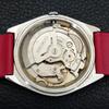 Seiko 5 АВТОМАТИЧЕСКИЕ 6309A ЯПОНСКИЕ МУЖСКИЕ ВИНТАЖНЫЕ ЧАСЫ С АРАБСКИМ ЦИФЕРБЛАТОМ КРАСНОГО ЦВЕТА a701587-5 R206b-a701587