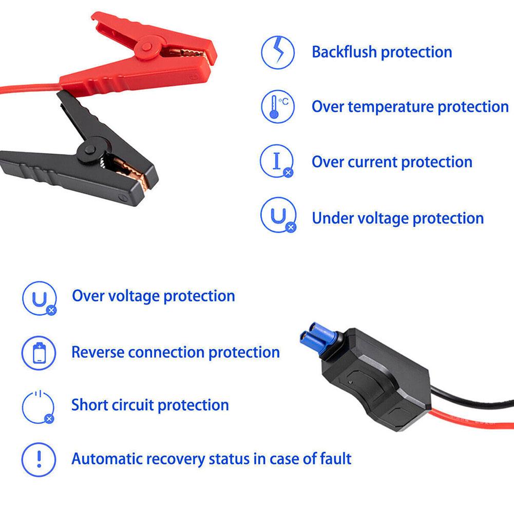 1 Pcs EC5 Crocodile Clip Connector Car Emergency Start Pinch Supply Start Clip Starting Car Cli W7W0