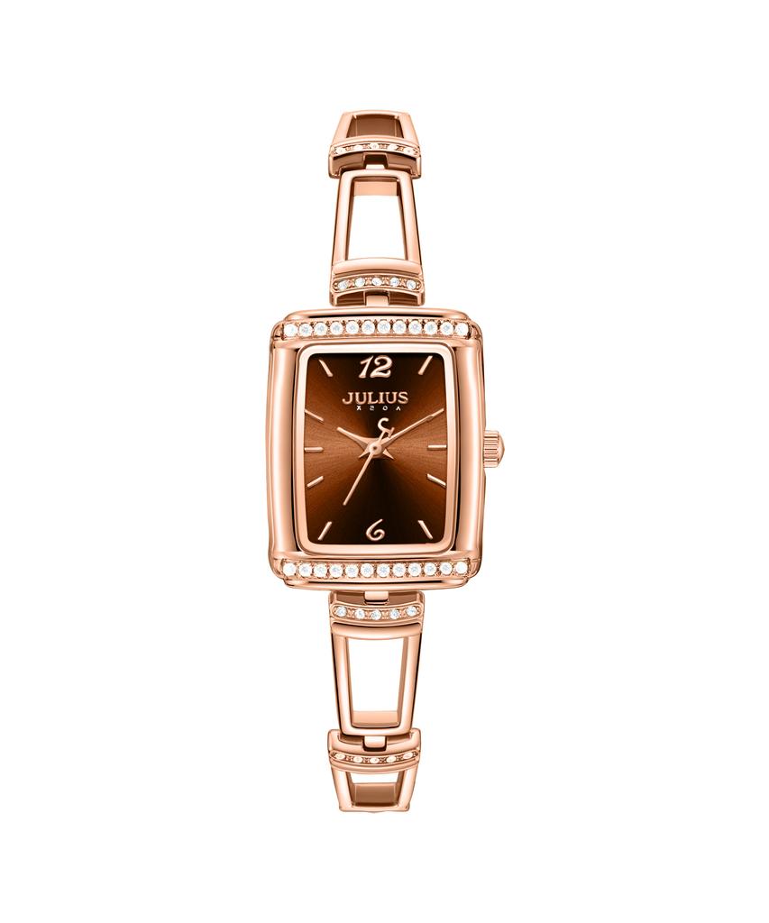 Jyullieoseu Ja-1565 Квадратные Женские Металлические Часы