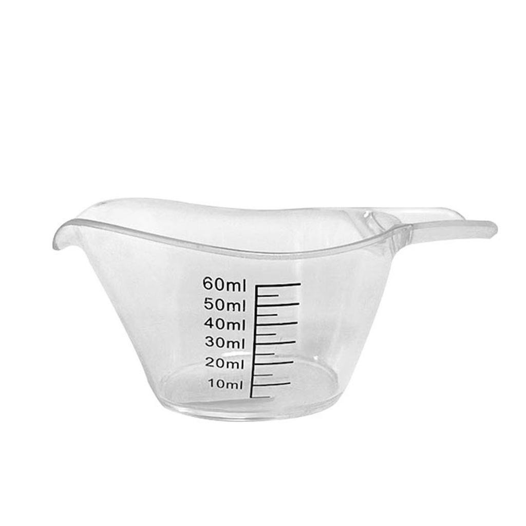 Clear Acrylic Measuring Cups With Large Numbers Durable And Easy To Read Liquid Measuring Cups