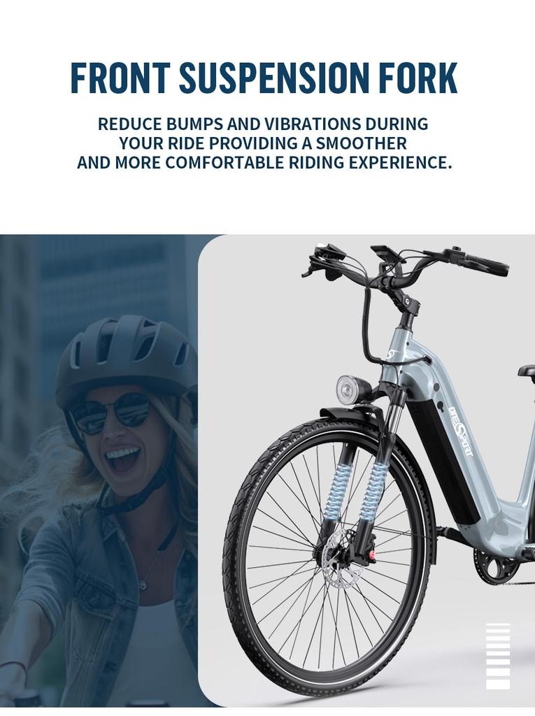 ONESPORT OT05 PRO 2025 Новый Электровелосипед | 250Вт+36В 22.5Ач Аккумулятор | Легкий Дизайн | Гидравлический Тормоз | Shimano | Мода |