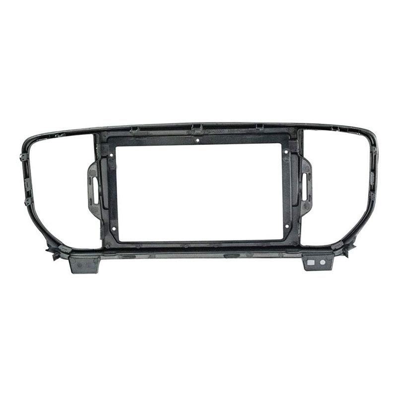 Byncg 9-дюймовый автомобильный DVD-плеер Fascia Trim Kit для KIA KX5 (СПОРТЕЙДЖ Р) Рамка-адаптер для аудиосистемы Double Din 2016-2017