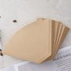 100 Pcs U Shaped Coffee Maker Paper with Handle Coffee Dripper Cone Coffee Filter Paper  Travel