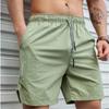 Men  Shorts Light Weight Thin Short Pants Running Squat Fitness Shorts Men Gym Wear Quick-drying Drawstring Shorts