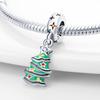 Рождественская елка Шармы Медь Оригинальные Бусины Подходят для Originalcharms Браслет Бусины Украшения Подарки Для Женщин