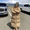 In The Winter of 2023 Version of Thick Loose Down Cotton-padded Jacket Women Coat Big Jacket Long