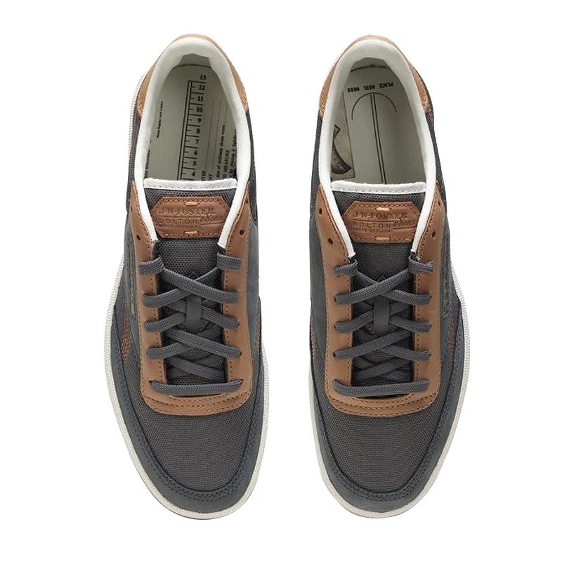 Reebok Club C 85 Vintage Casual Comfortable Durable Low-Top Sneakers Unisex Sneakers Black Brown 100200118