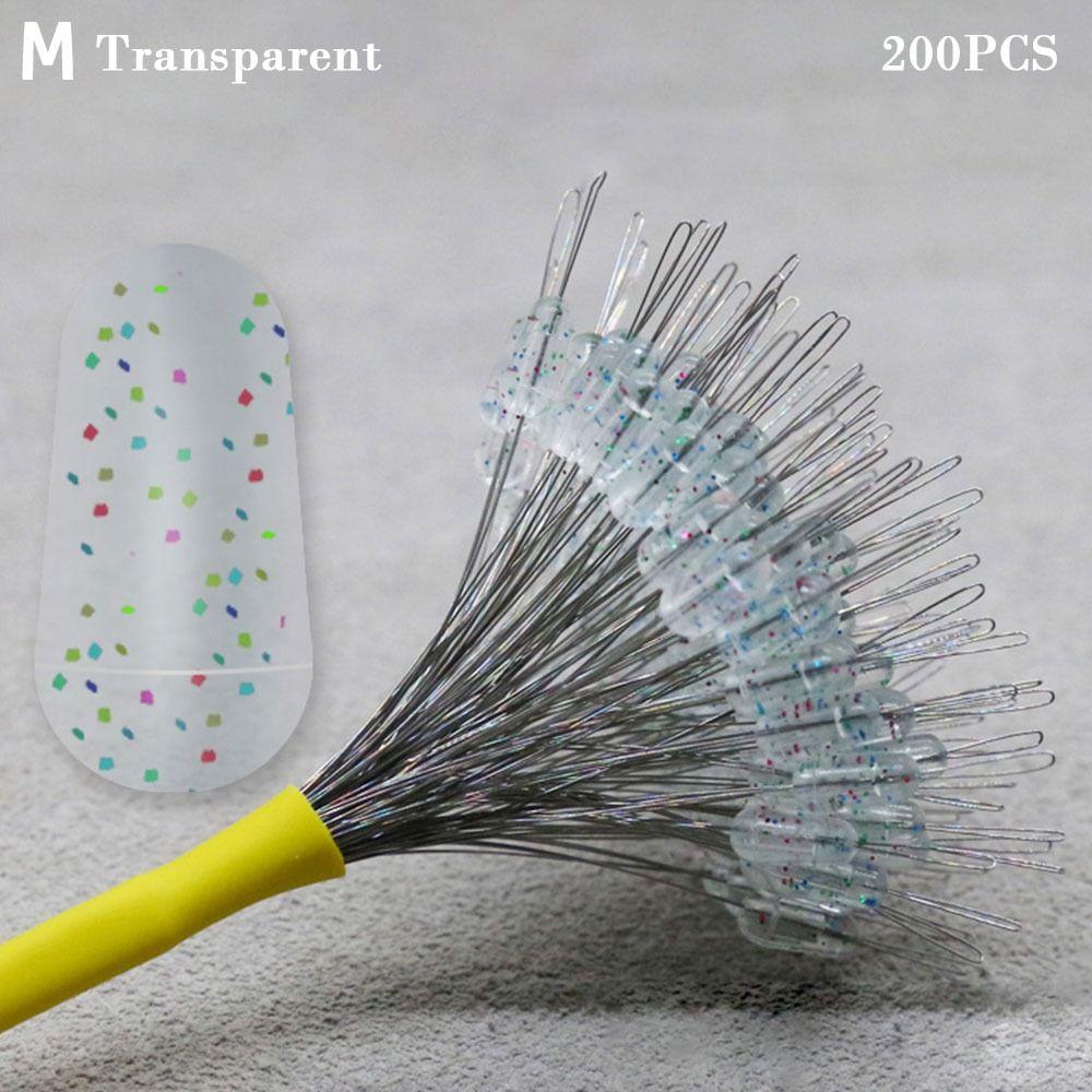 600pcs 100 Groups Fishing Supply Rubber Bean Float Space Beans Lakes Rivers Sea