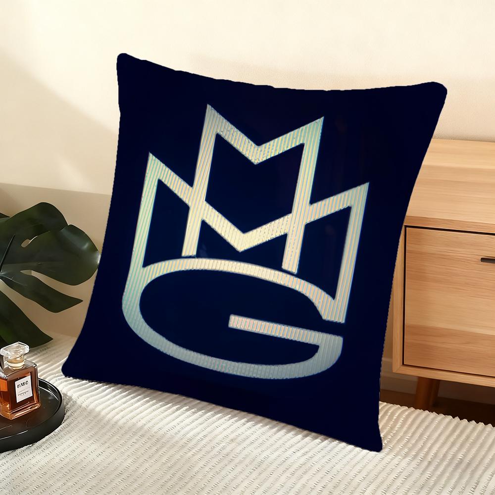 Бренд M-Mmg Чехол для подушки-кушона Мягкий короткошерстный чехол для подушки Гладкая уютная текстура Эстетичный чехол для кушона Декор для дома