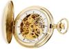 Pocket Watch Mechanical Manual Winding Skeleton [Charles Hubert] 3905-G Men's