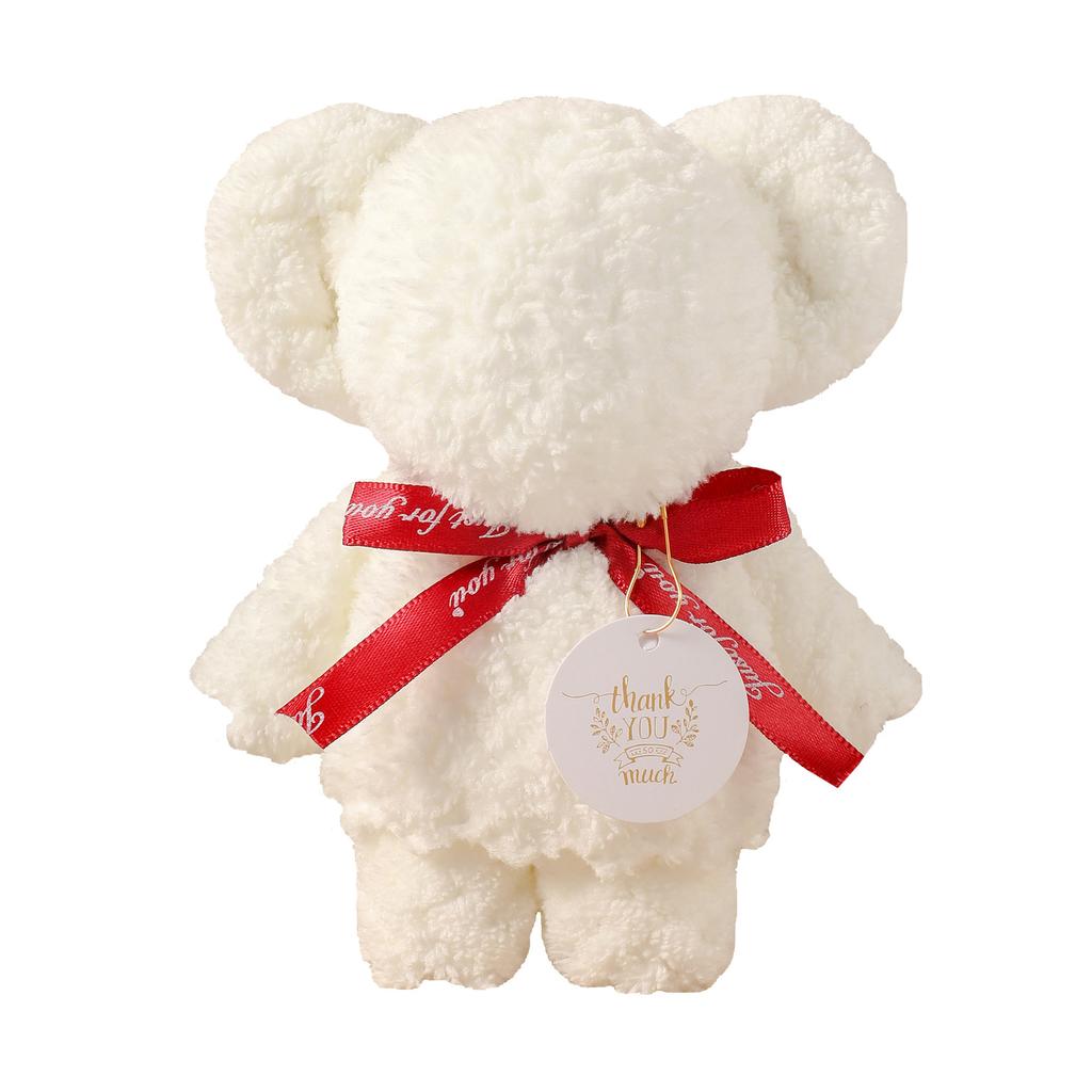 Полотенце в клетку с ананасом и медведем с ручным подарком на мероприятие, большая сумка, свадебный подарок для подружки невесты