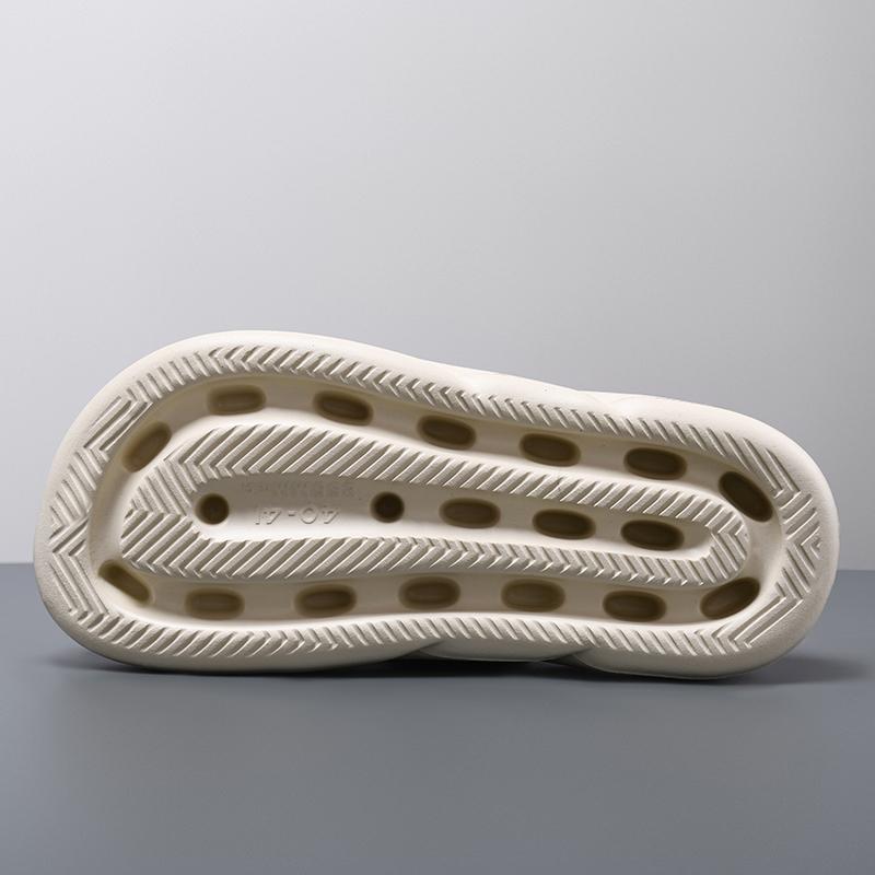 Fashion Summer Beach Black Slides for Men Women Outdoor Comfortable Slippers Lightweight Non Slip Breathable Garden Casual Sandals