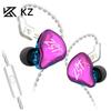 KZ ZST X Circle Iron Music Headphones Wired Motor Iron Initted Noise Calling Belt Wheat Micro