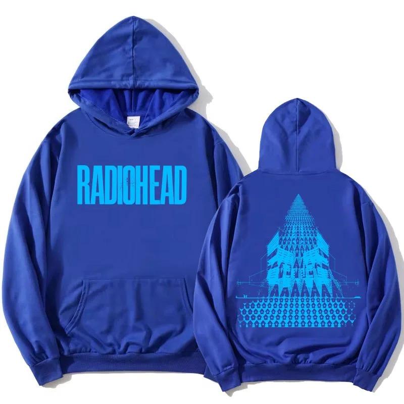 Radiohead Graphic Hoodies Men Women Fleece Warm Streetwear Oversized Sweatshirt Hip Hop Harajuku Pullover Tracksuit Female Male Clothing