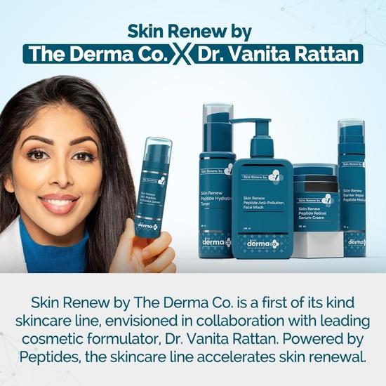 Дерма Ко . X Dr.V Skin Renew Abc Пептидная отшелушивающая сыворотка с миндальной кислотой, молочной кислотой и пептидами - 30 мл | 1% салициловая кислота