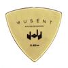 Musent Standard Triangle Picks Pack of Ultem Japanese-Made 0.80mm Thick, 10, MSNTRPK0008-ULT-10P