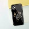 Чехол для телефона Samurai Mask для iPhone 14 13 12 11 XS X 8 7 6 Plus Mini Pro Max SE 2022 черный чехол для телефона из поликарбоната и термополиуретана