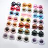 And Girls Trend Streetwear Outdoor Product Children Sunglasses Vintage Flower Shape Sun Glasses