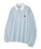 BOUNDARY Classic Logo Collar Pk T-Shirt [Sky Blue]