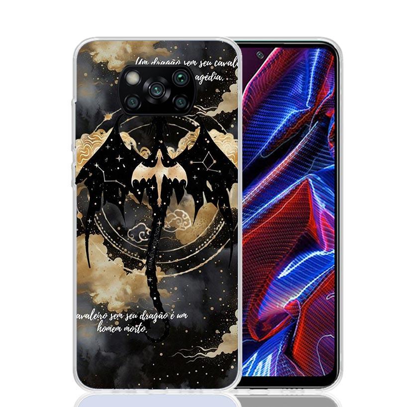 Чехол для телефона F-Fourth W-Wing Dragon для Xiaomi Poco X7 X6 X5 Pro F7 Ultra Redmi 15C 15 13 13C 12 12C 10 10A 10C 9 9A 9C 9T Чехол P