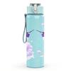 1PC Two Hummingbird Bird Print 750ml Color Plastic Sports Water Bottle Leakproof Flip Straw Lid Suitable for Sports Office Home Use
