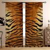 Шторы с принтом тигровой шерсти, шторы на кулиске, 42*84, для спальни и гостиной, домашний декор, декор комнаты