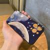 Чехол для телефона 'Космическая Планета Звезды Луна' для IPhone 17 Pro Max 15 Pro 16 14 Plus 12 13 Mini 11 Pro Ударопрочный Мягкий Чехол