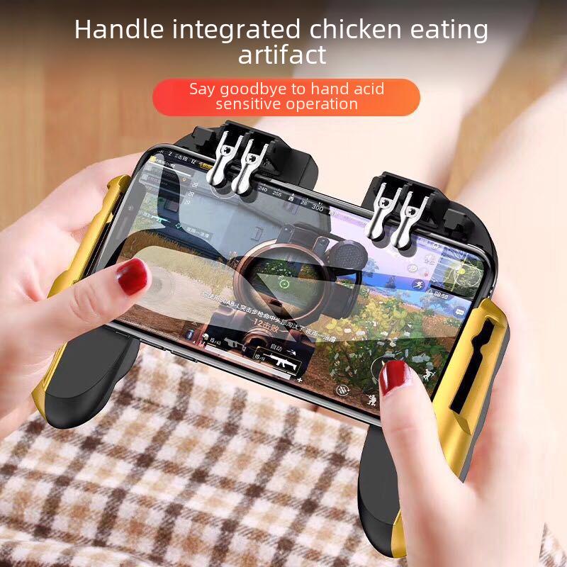 Портативная многофункциональная игровая ручка H9 на шесть пальцев с теплоотводом
