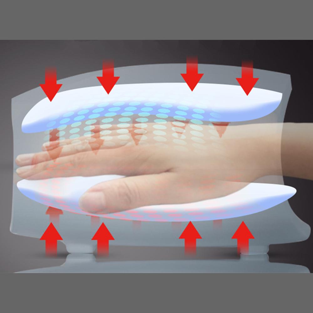 1 шт. Белый электрический ручной массажер для ладоней, тепловой массажер для акупрессуры