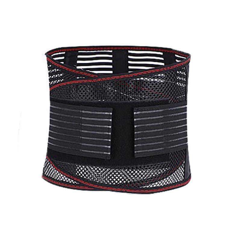 Бандажи для спины для облегчения боли в пояснице с 5 ребрами жесткости, дышащий пояс для поддержки спины для мужчин/женщин, противоскользящий пояс для поясницы