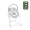 Moonlight - Evolving Baby Bouncer - 5 Height Positions - Fixed or Rocking - Play Arch and Headrest - Lifetime Warranty