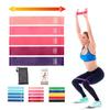 5 шт., 5 различных уровней, эспандеры для йоги, спортивные упражнения, эластичные ленты для фитнеса, тренировки, пилатес, домашние резиновые аксессуары для спортзала