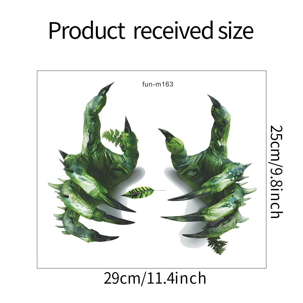 Туалет для ванной комнаты Green Finger с наклейками для домашнего декора