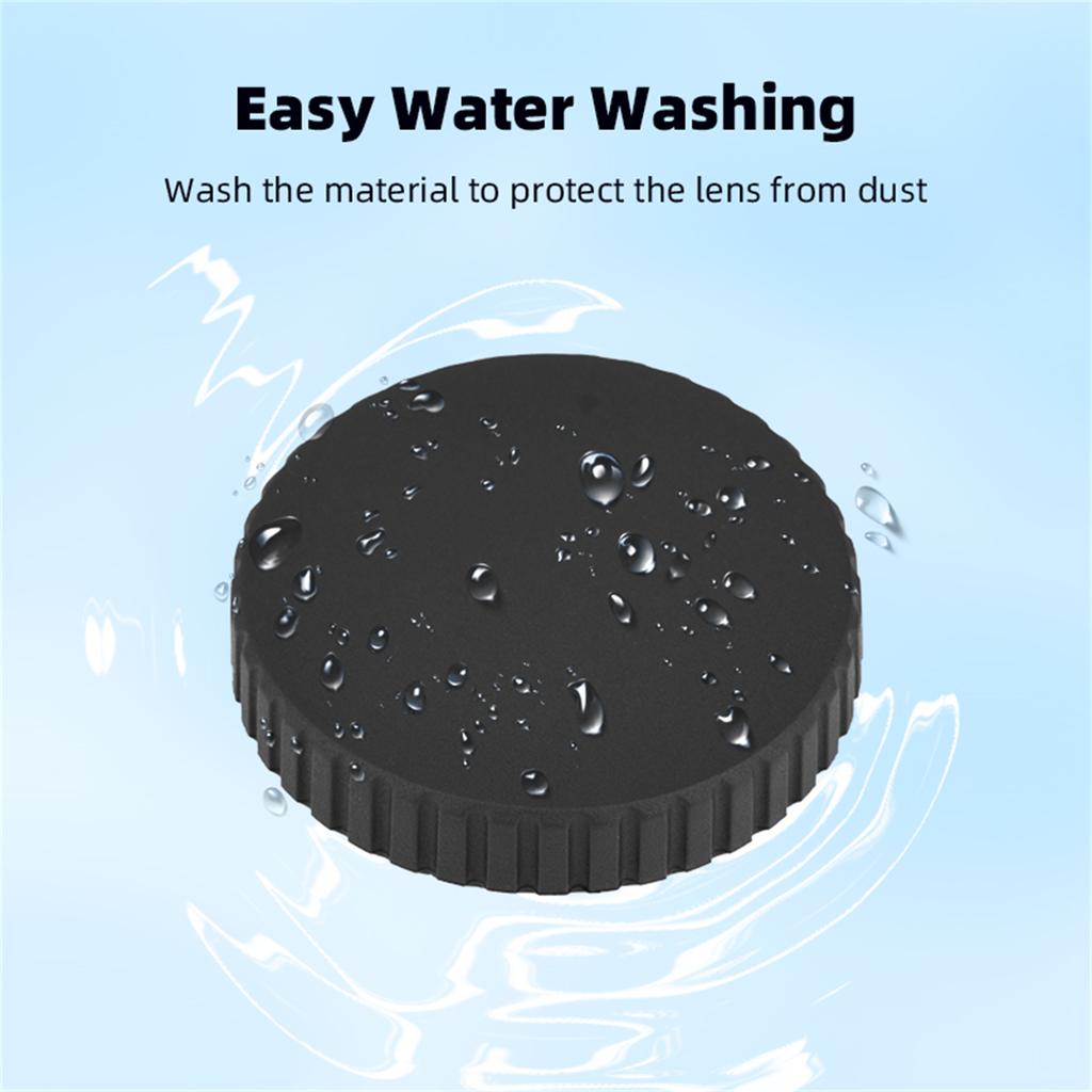 Camera Lens Protective Cover Sports Camera Scratch-Resistant Silicone Lens Cap Compatible For OSMO Action4/Action3 Camera