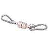 MagConnect 2KG Магнитный отсоединяемый разъемный брелок Надежное крепление ключей к сумке Легкий доступ к ключам Серебристый