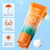 50g Smooth Long Lasting Sunscreen Cream for Women Men, Non Greasy UV Protection, Facial Moisturizer for Outdoor Activities