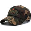 2019 New Military Fans Outdoor Leisure Mountaineering Visor Cotton Camouflage Baseball Cap, Three-dimensional Embroidery Cap