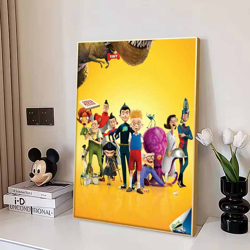 Disney 5D DIY Diamond Painting Meet Robinson Illustration Cartoon Full Diamond Mosaic Diamond Painting Art Wall Decoration Craft Set