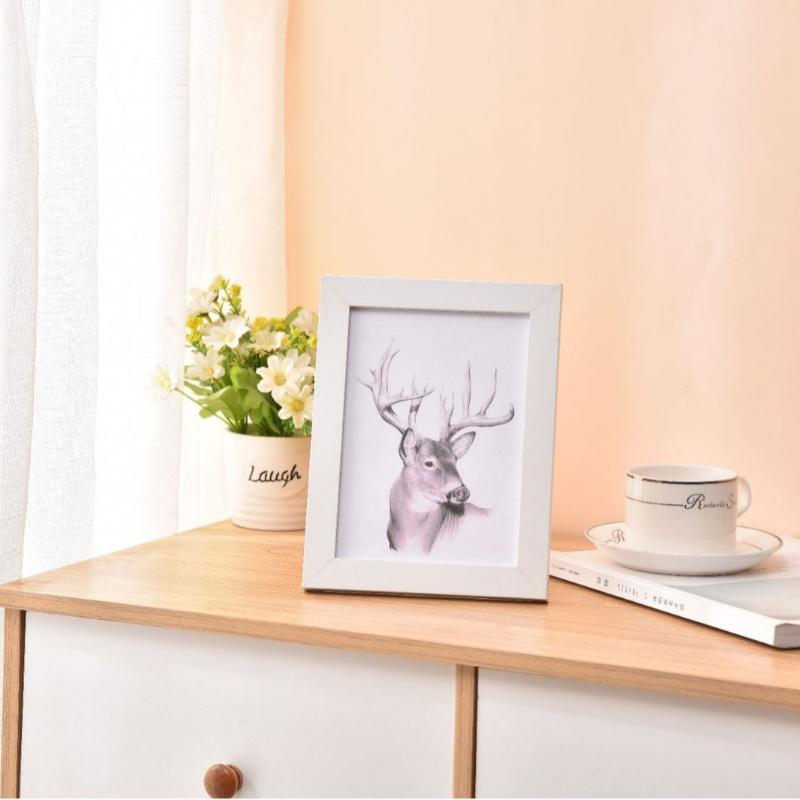 Ins Colorful Photo Frame Multi Size Drawings Picture Frame Diy Handcraft Display Holders Desktop