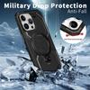 Для iPhone 16 15 Pro Max 14 Pro 13 12 11 чехол для MagSafe Soft Edge ударопрочный беспроводной зарядный кронштейн вращающийся на 360 градусов магнитная задняя крышка