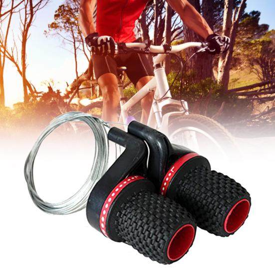 2 шт. велосипедный переключатель передач, антиокислительный антикоррозийный аксессуар, велосипедный переключатель скоростей с ручками для езды на велосипеде