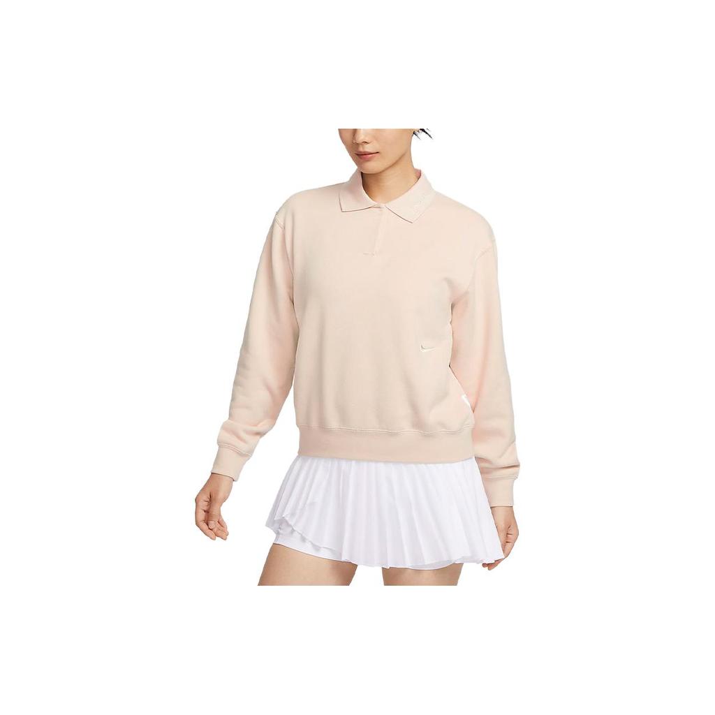 Новые женские поло Nike цвета дюны FZ4338-126
