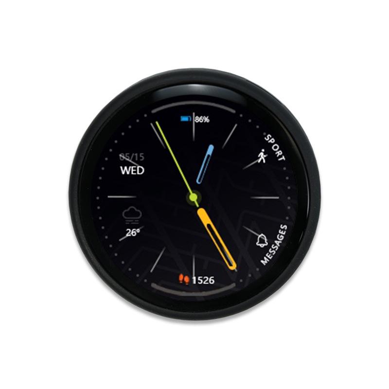 ESP32-C3 Dev Board with 1.28" Round LCD Touchscreen, WiFi, and Bluetooth Module