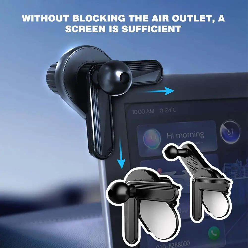 База-держатель для мобильного телефона на экран дисплея автомобиля Универсальная шаровая головка 17 мм Кронштейн для GPS Наклейка-основание для Tesla Model 3/Y/S/X