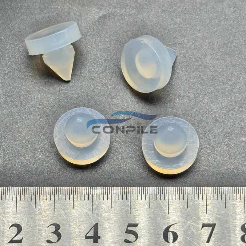 4pcs for Honda Accord city Fit Odyssey CRV Civic Brake Light Switch Top Rubber Nail Plastic Pad